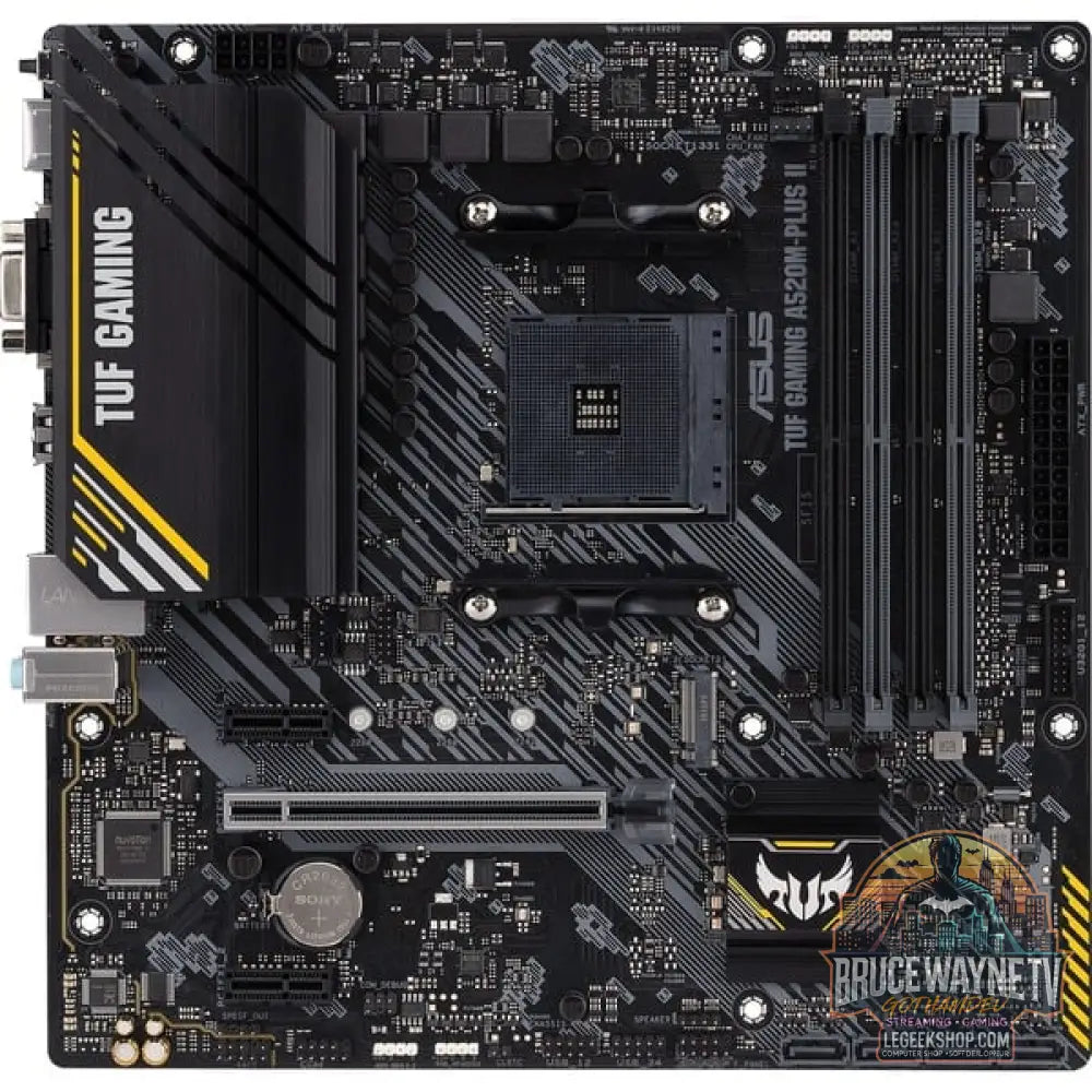 ASUS TUF GAMING A520M-PLUS II, carte mère - ASUS - vue 3