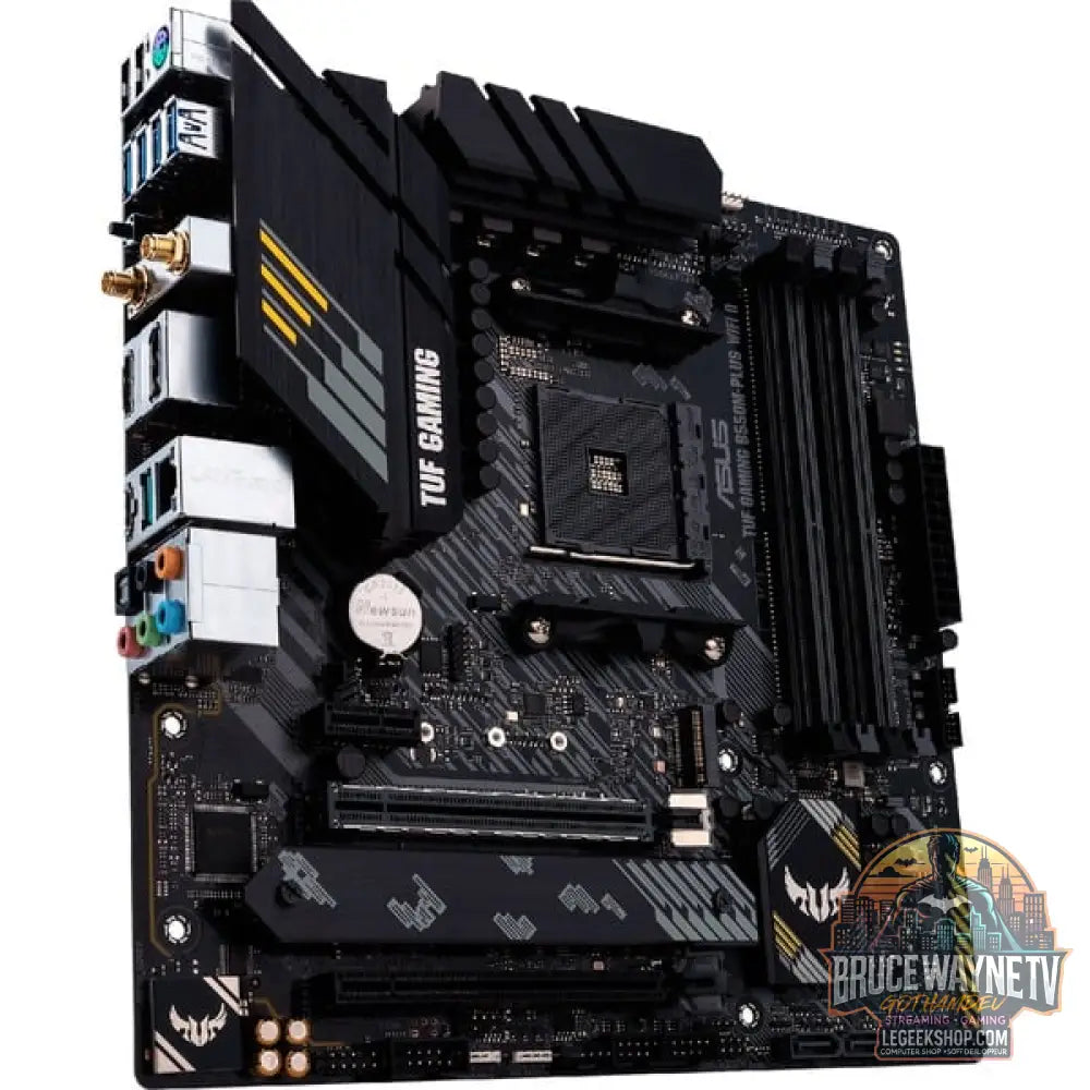 ASUS TUF GAMING B550M-PLUS WI-FI II, carte mère - ASUS - vue 3