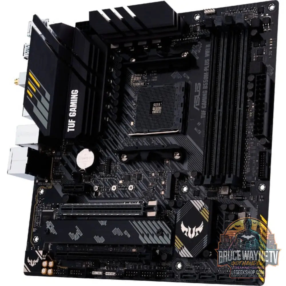 ASUS TUF GAMING B550M-PLUS WI-FI II, carte mère - ASUS - vue 4