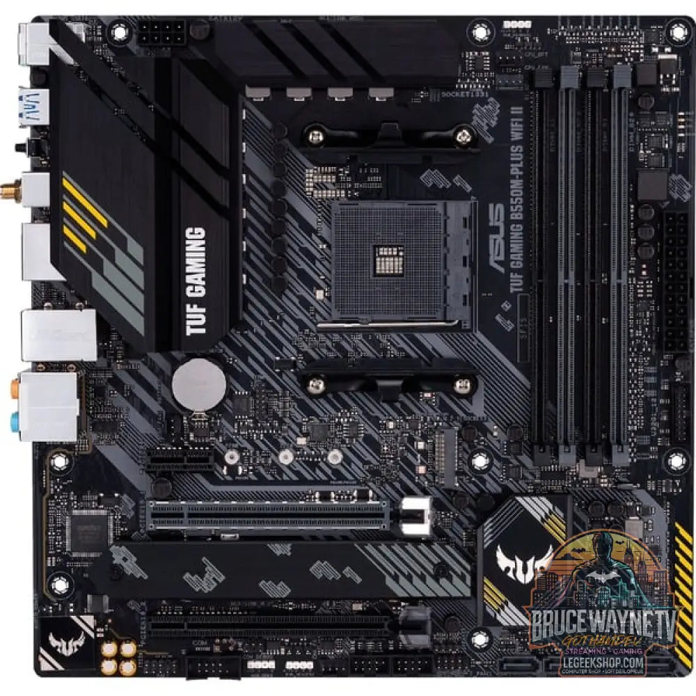 ASUS TUF GAMING B550M-PLUS WI-FI II, carte mère - ASUS - vue 2
