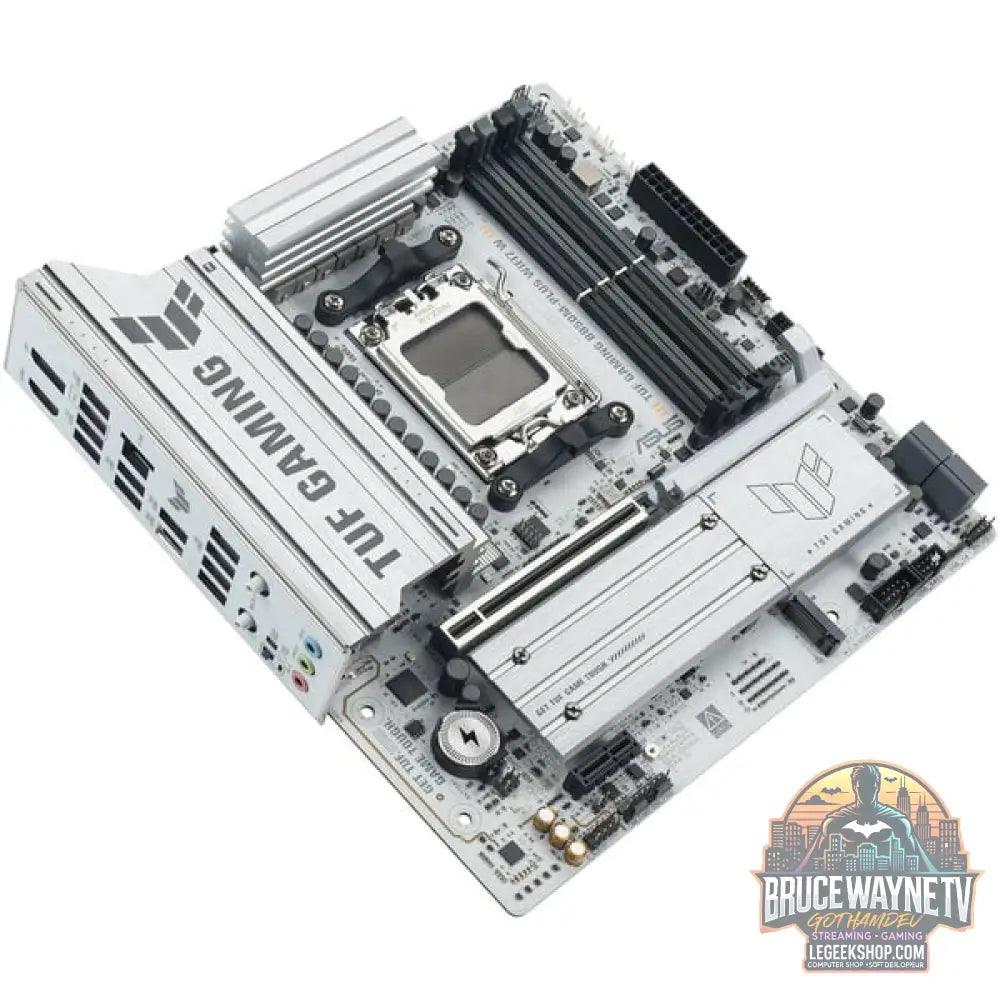 ASUS TUF GAMING B850M-PLUS WIFI7 WHITE, carte mère - ASUS - vue 6