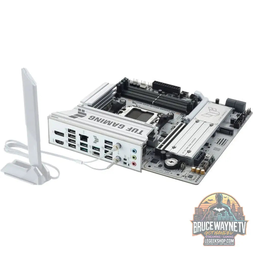 ASUS TUF GAMING B850M-PLUS WIFI7 WHITE, carte mère - ASUS - vue 7