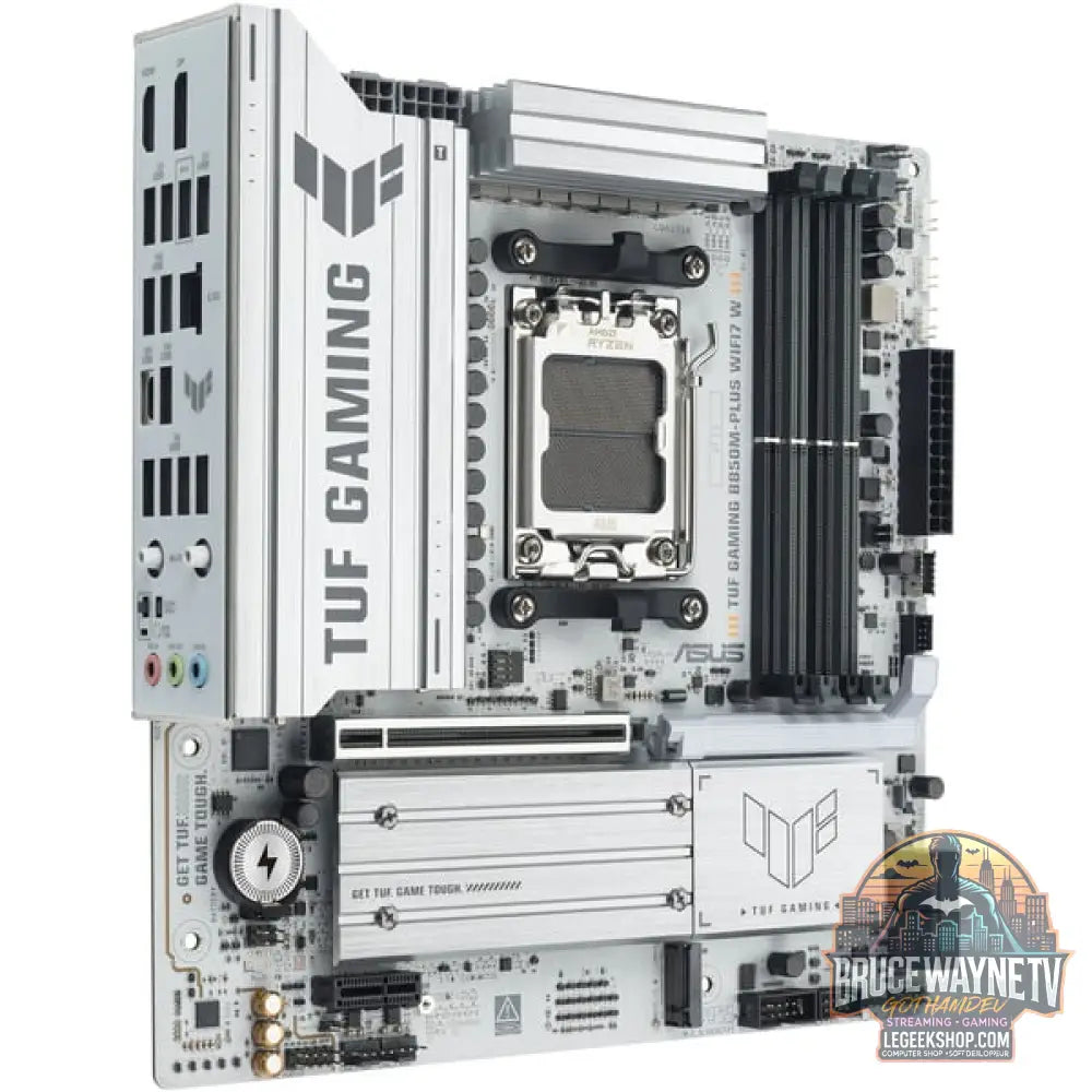ASUS TUF GAMING B850M-PLUS WIFI7 WHITE, carte mère - ASUS - vue 2