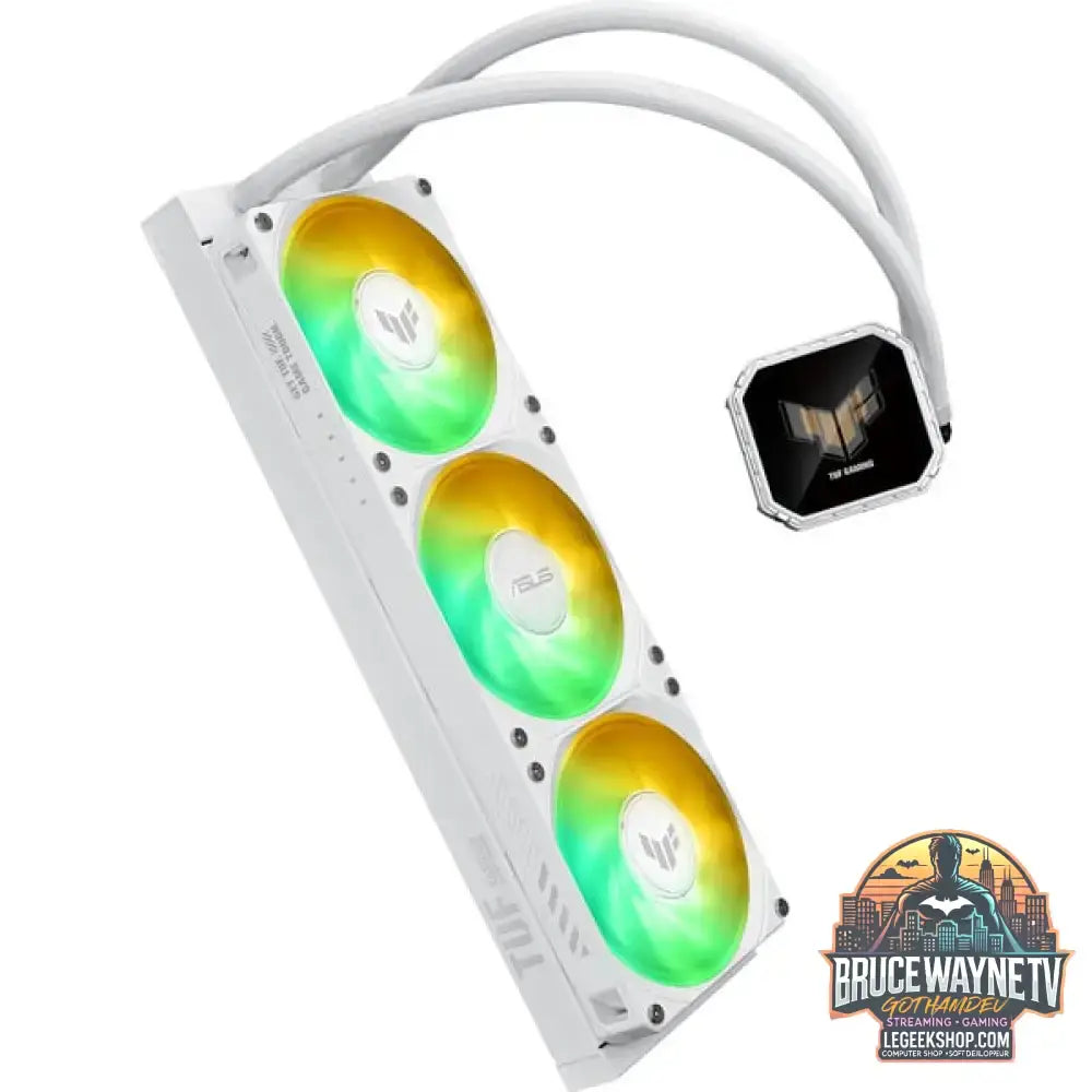 ASUS TUF Gaming LC III 360 ARGB LCD, Wasserkühlung weiß - ASUS - vue 5