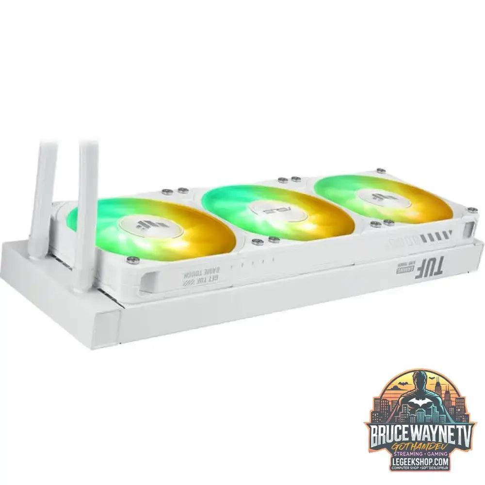 ASUS TUF Gaming LC III 360 ARGB LCD, Wasserkühlung weiß - ASUS - vue 9