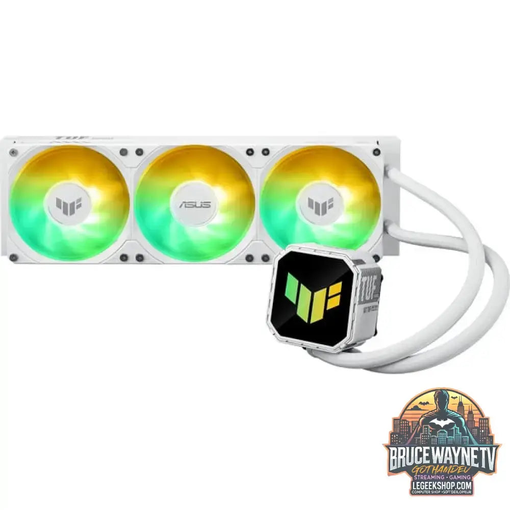 ASUS TUF Gaming LC III 360 ARGB, Wasserkühlung weiß - ASUS - vue 2