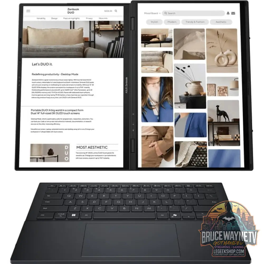 ASUS Zenbook Duo (UX8406CA-QL263W) - ASUS - vue 3