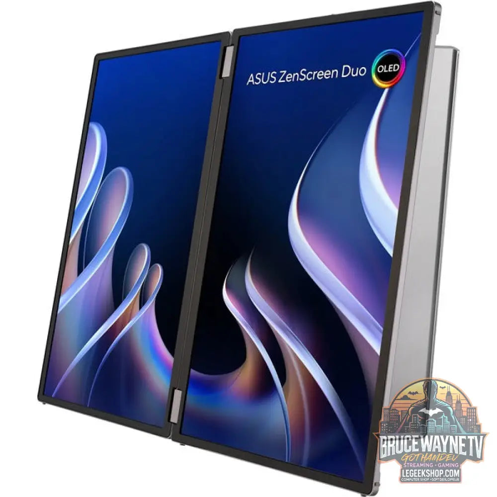 ASUS ZenScreen Duo OLED MQ149CD 21" Full HD OLED 60 Hz - ASUS - vue 3