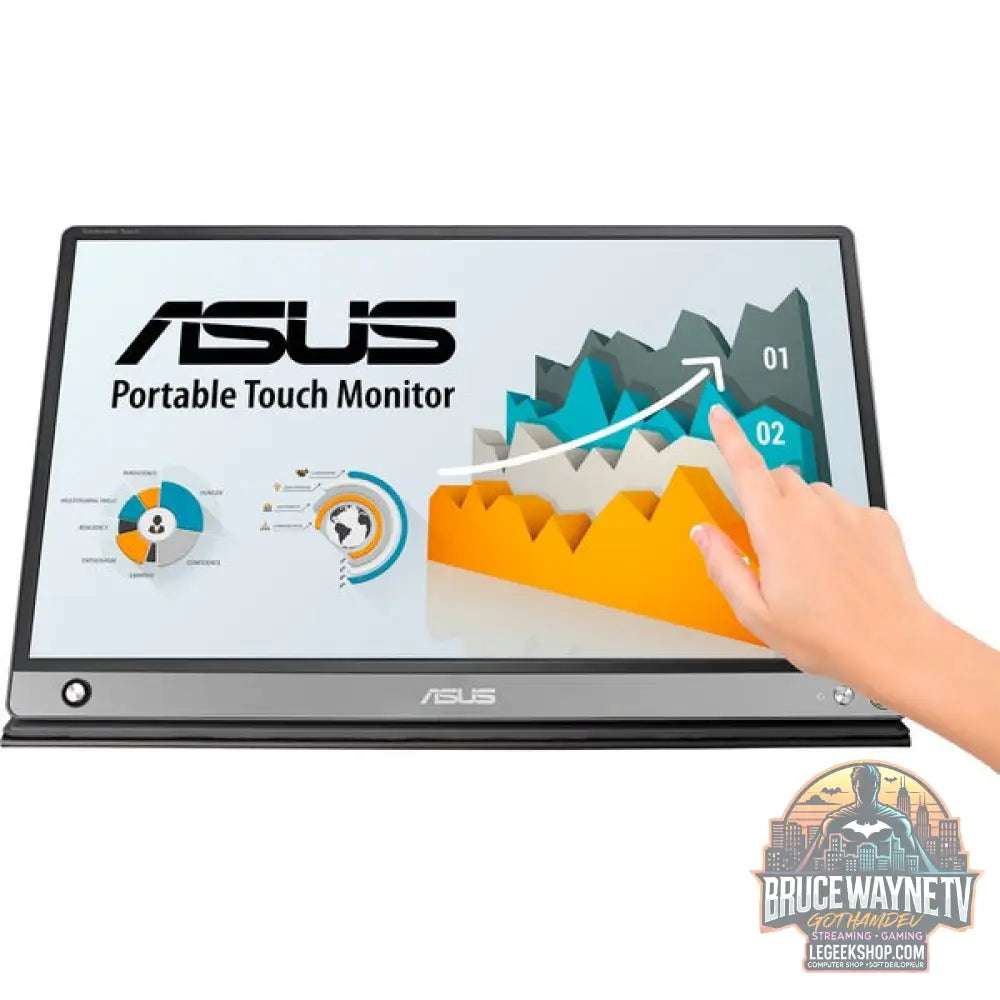 ASUS ZenScreen Touch MB16AMTR 15,6" Full HD IPS 60 Hz - ASUS - vue 2
