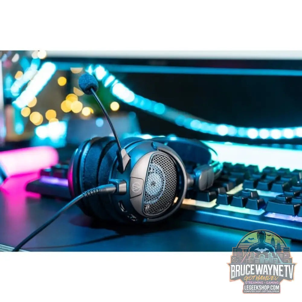 Audio-Technica ATH-GDL3BK, casque gaming - vue 11