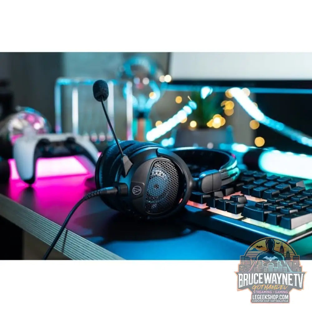 Audio-Technica ATH-GDL3BK, casque gaming - vue 10