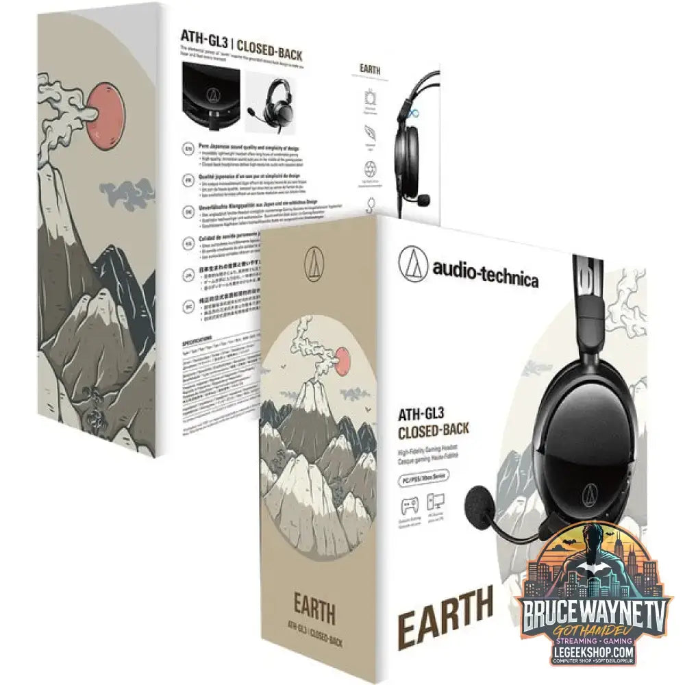 ATH-GL3BK - Audio-Technica - vue 8