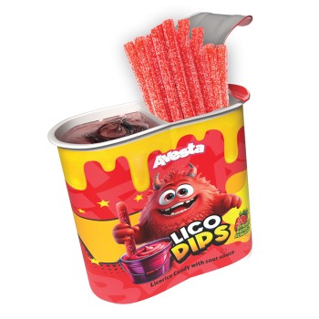 Avesta Lico Dips Strawberry 40 Gr x 12