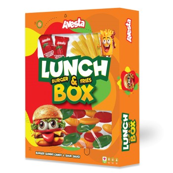 Avesta Lunch Box Burger & Fries 170 Gr x 12