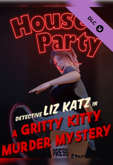House Party: Detective Liz Katz in a Gritty Kitty Murder Mystery (PC) - Steam Key - GLOBAL