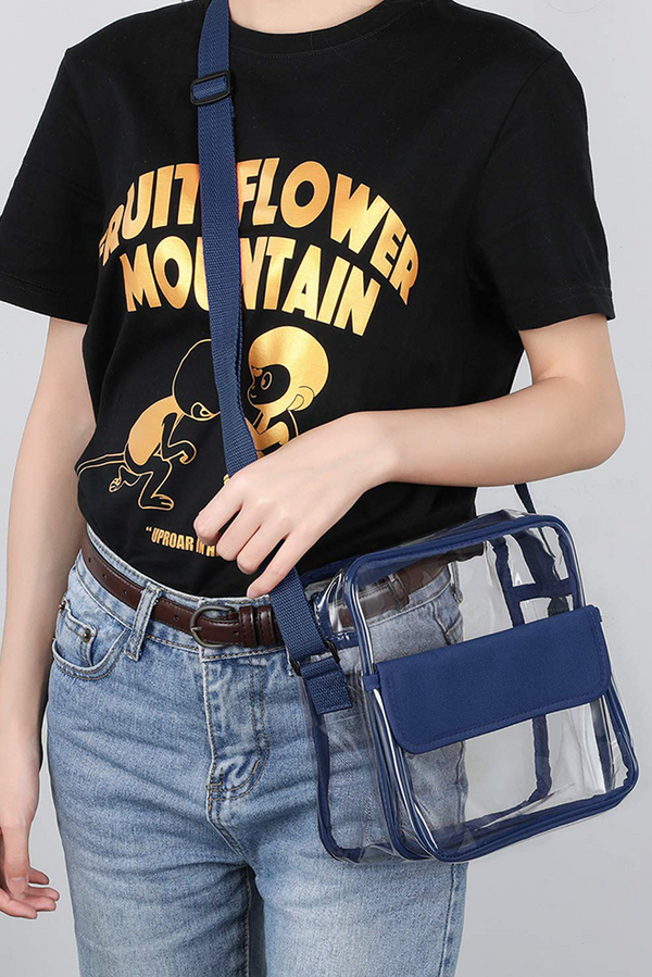 Pièce mode femme patchwork, bretelles — bleu foncé