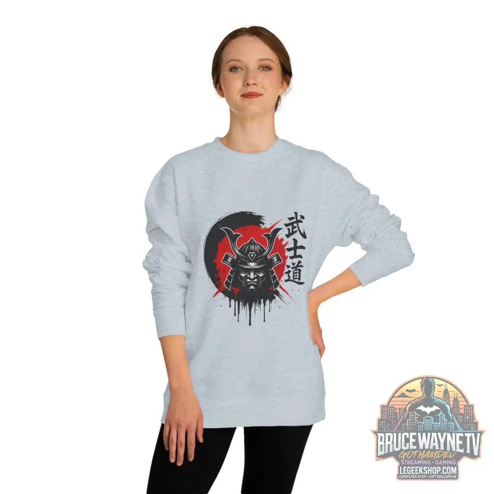 🎮 Samurai Warrior Sweatshirt Unisexe Col Rond 🎮 - Sweatshirt