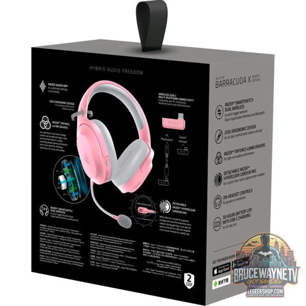 Barracuda X - Razer - vue 10