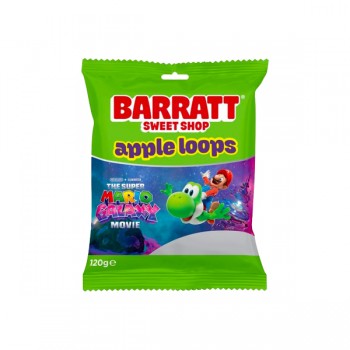 Barratt Super Mario Galaxy Apple Loops 120 Gr x 12