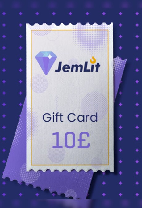 JemLit Gift Card 10 GBP - JemLit Key - GLOBAL