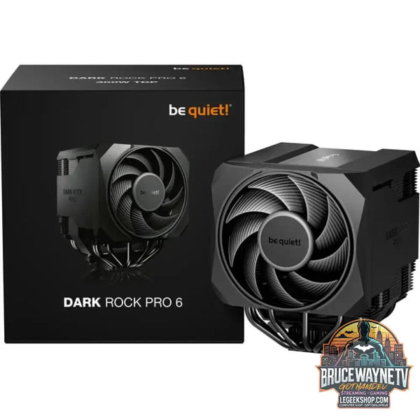 be quiet! Dark Rock Pro 6, CPU-Kühler schwarz, 120 mm - be quiet!