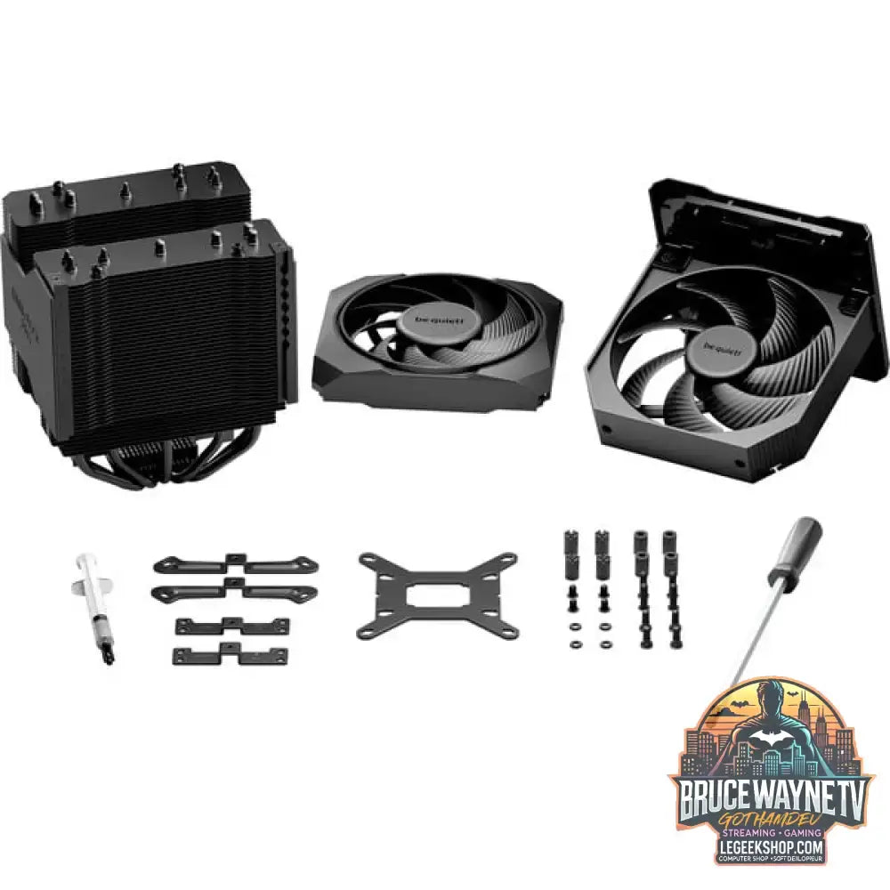 be quiet! Dark Rock Pro 6, CPU-Kühler schwarz, 120 mm - be quiet! - vue 7