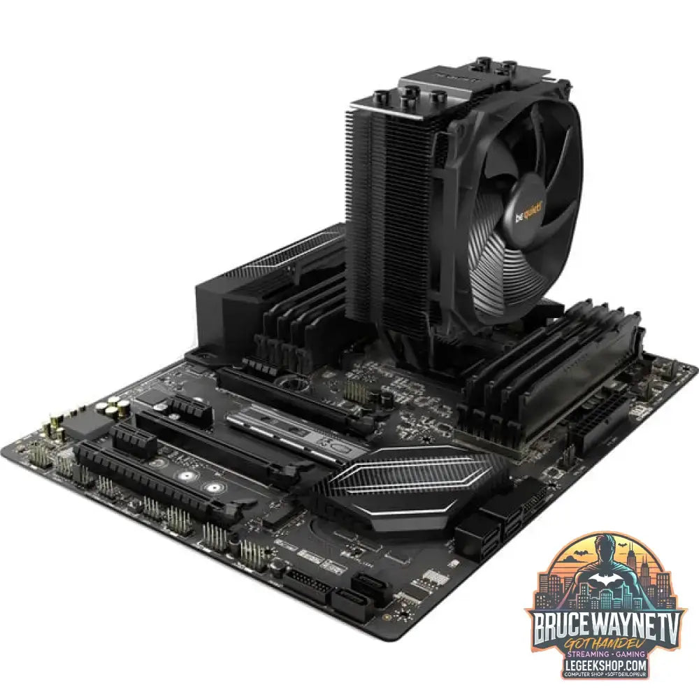be quiet! Dark Rock Slim, CPU-Kühler schwarz, 120 mm - be quiet! - vue 6