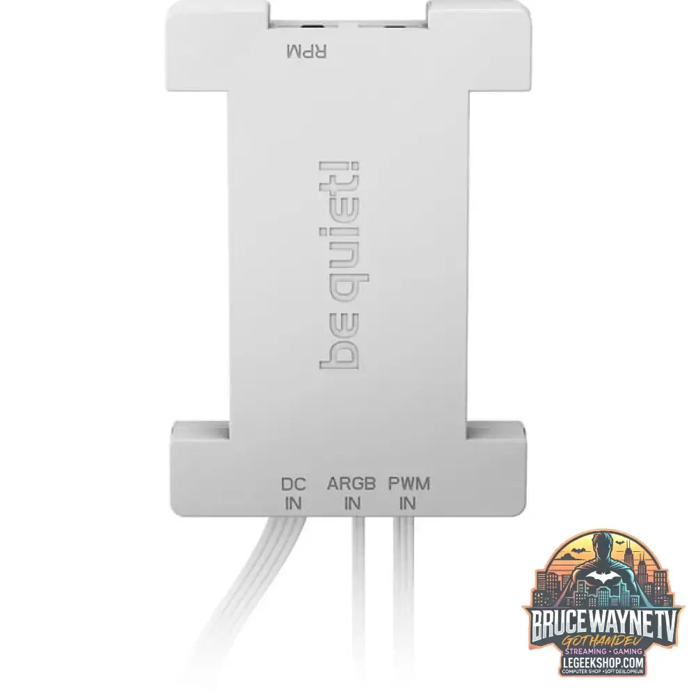 be quiet! Light Loop 360mm white, Wasserkühlung weiß - be quiet! - vue 4