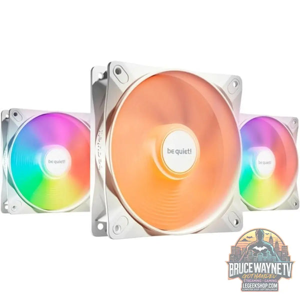 be quiet! Light Wings LX PWM high-speed 120 mm White Triple Pack, Gehäuselüfter - be quiet!