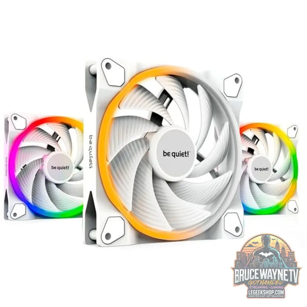 be quiet! Light Wings White 140mm PWM Triple Pack, Gehäuselüfter - be quiet!