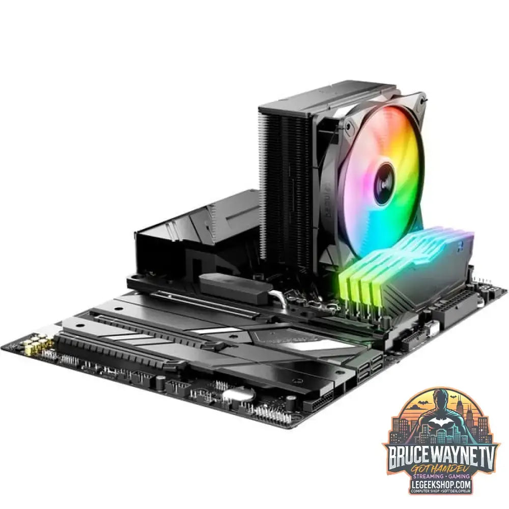 be quiet! Pure Rock 3 LX, CPU-Kühler schwarz, 120 mm - be quiet! - vue 6
