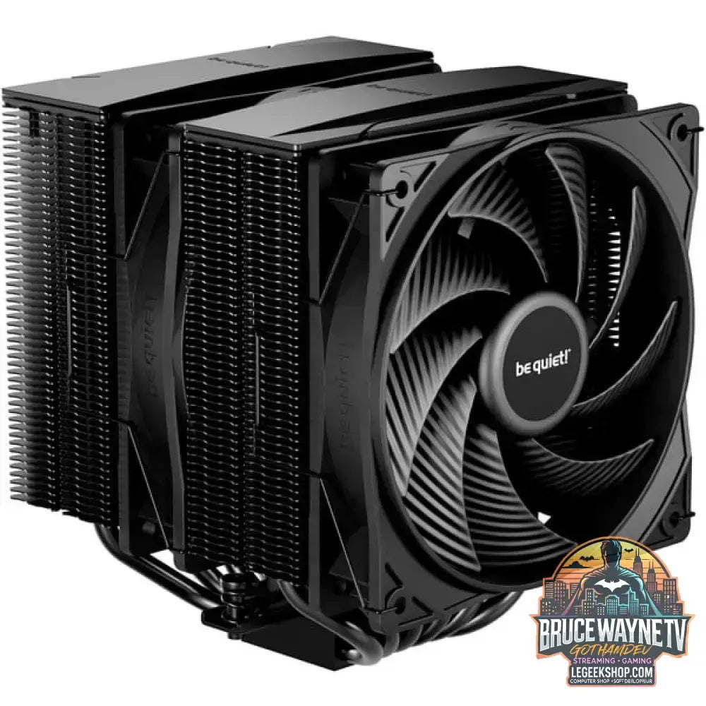 be quiet! Pure Rock Pro 3 Black, CPU-Kühler schwarz, 120 mm - be quiet! - vue 2