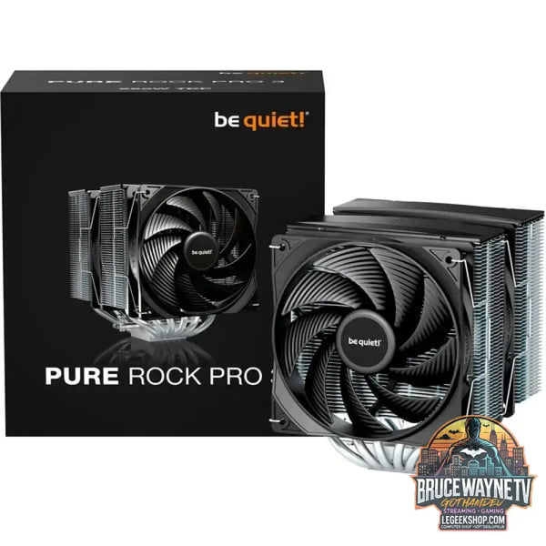 be quiet! Pure Rock Pro 3, CPU-Kühler schwarz/silber, 120 mm - be quiet!