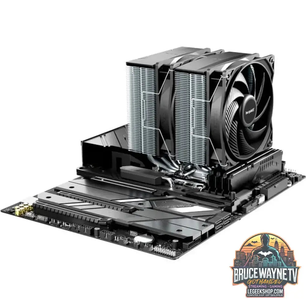 be quiet! Pure Rock Pro 3, CPU-Kühler schwarz/silber, 120 mm - be quiet! - vue 5