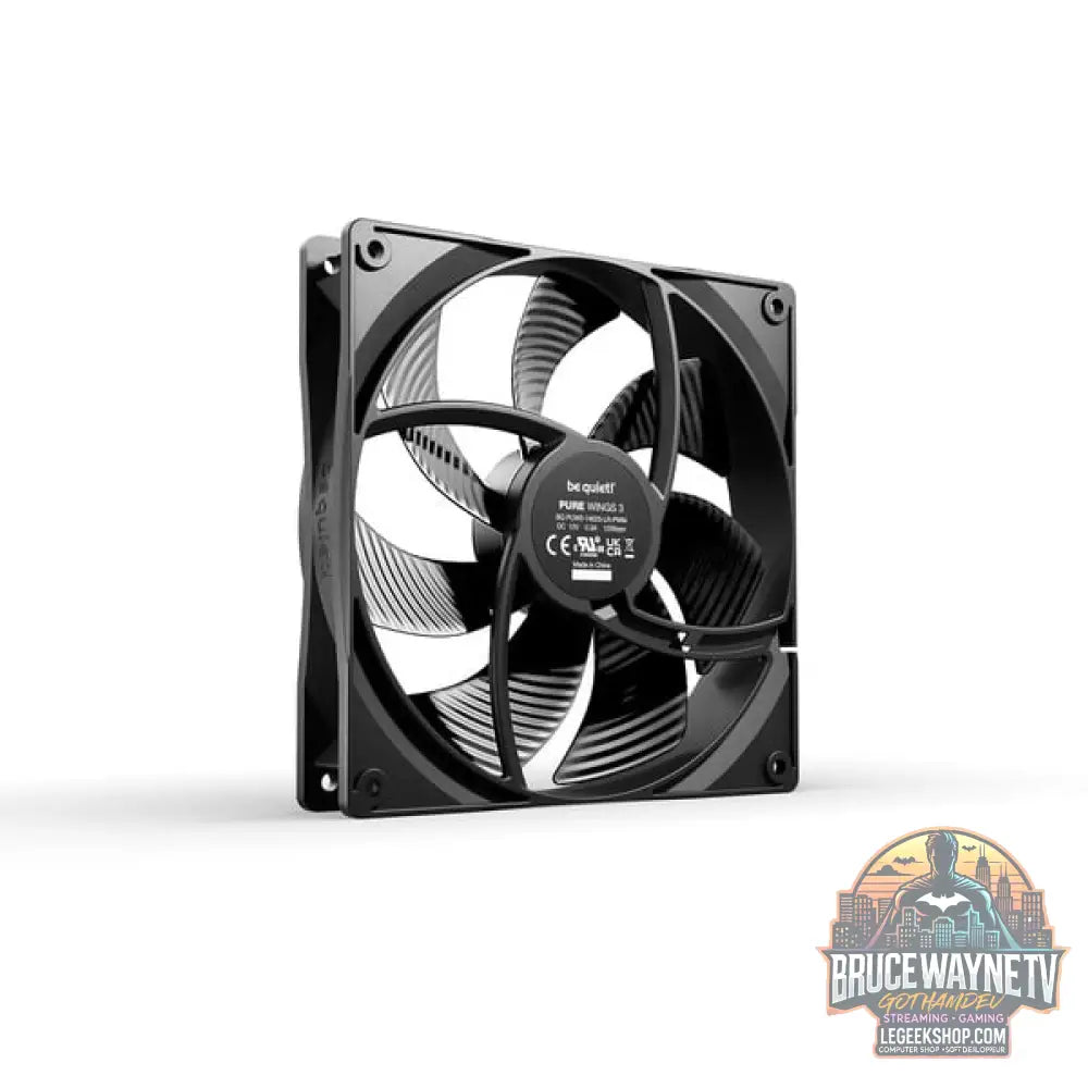 be quiet! Pure Wings 3 140mm PWM 3-Pack, Gehäuselüfter - be quiet! - vue 3
