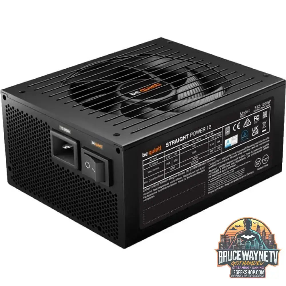 be quiet! Straight Power 12 Platinum 1200W ATX3.1, alimentation PC - vue 3