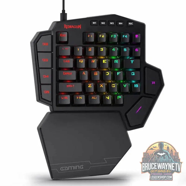 🎮 Clavier Mécanique Redragon K585 DITI – Gaming à Une Main | Rétroéclairage RGB & Hot-Swap - Legeekshop