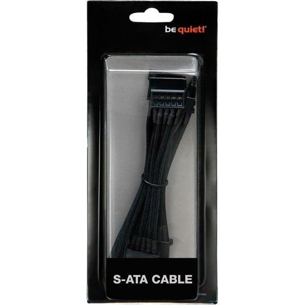 be quiet! 1x SATA 30cm, câble - be quiet! - vue 3