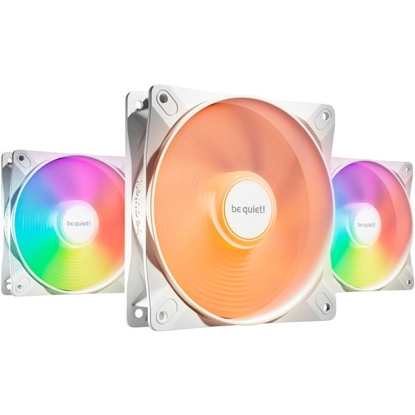 be quiet! Light Wings LX 120mm PWM White Triple Pack, Gehäuselüfter - be quiet!