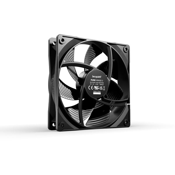 be quiet! Pure Wings 3 120mm PWM 3-Pack, Gehäuselüfter - be quiet! - vue 3