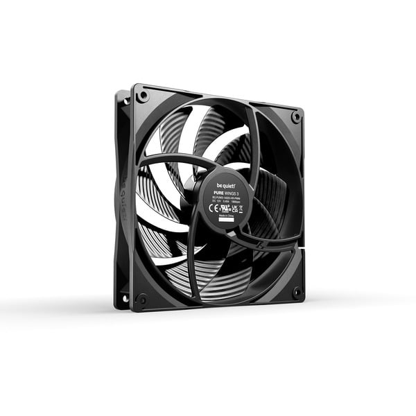 be quiet! Pure Wings 3 140mm PWM high-speed 3-Pack, Gehäuselüfter - be quiet! - vue 3