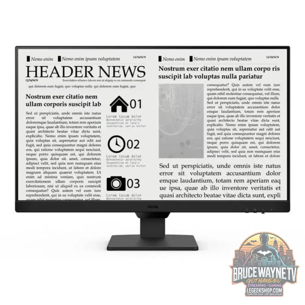 BenQ BL2490 24" Full HD IPS 100 Hz - BenQ - vue 2