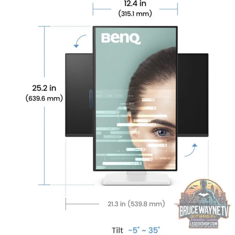 BenQ GW2490TC 23,8" Full HD IPS 144 Hz - BenQ - vue 8