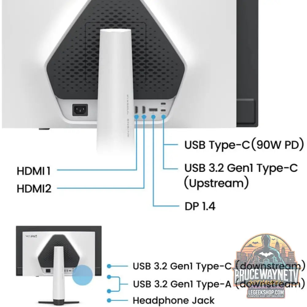 BenQ MOBIUZ EX271UZ, Gaming-Monitor - vue 21