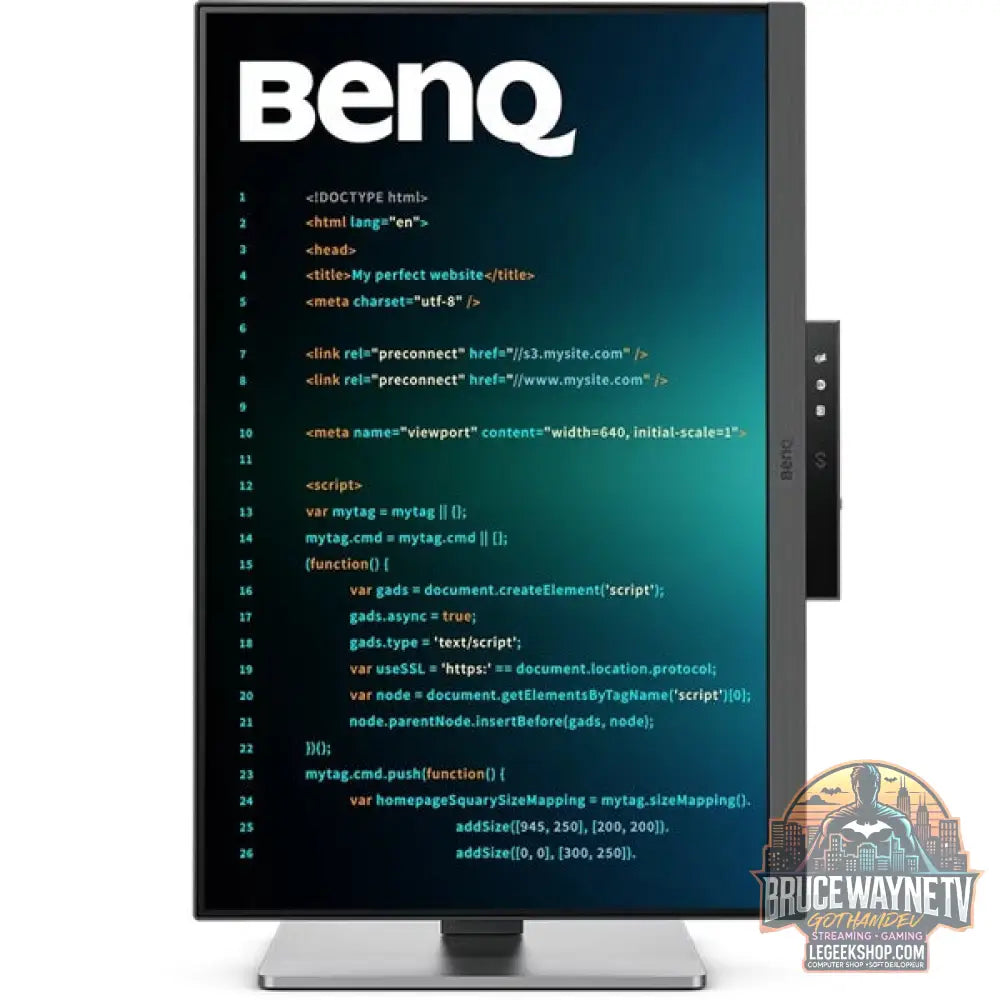 BenQ RD240Q 24,1" QHD/WQHD IPS - BenQ - vue 4