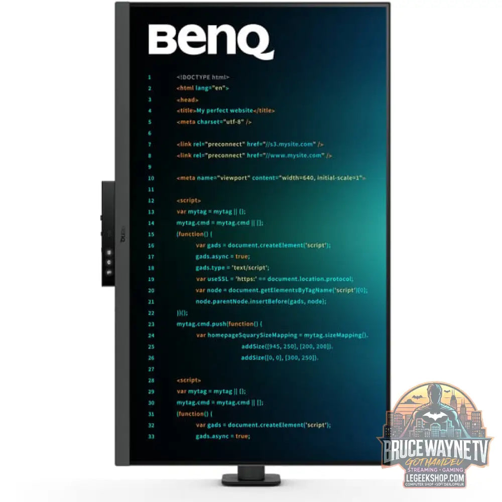 BenQ RD320UA Programmiermonitor 31,5" 3840 × 2160 px IPS 60 Hz - BenQ - vue 2