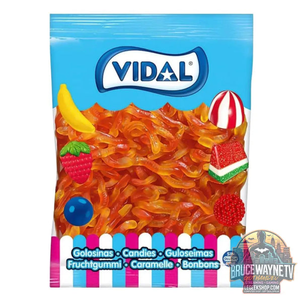 Big Worms bonbons gélifiés (Paquet de 1kg) - Snacks & boissons importés
