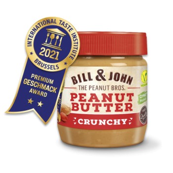 Bill & John Peanut Butter Crunchy 350 Gr x 6