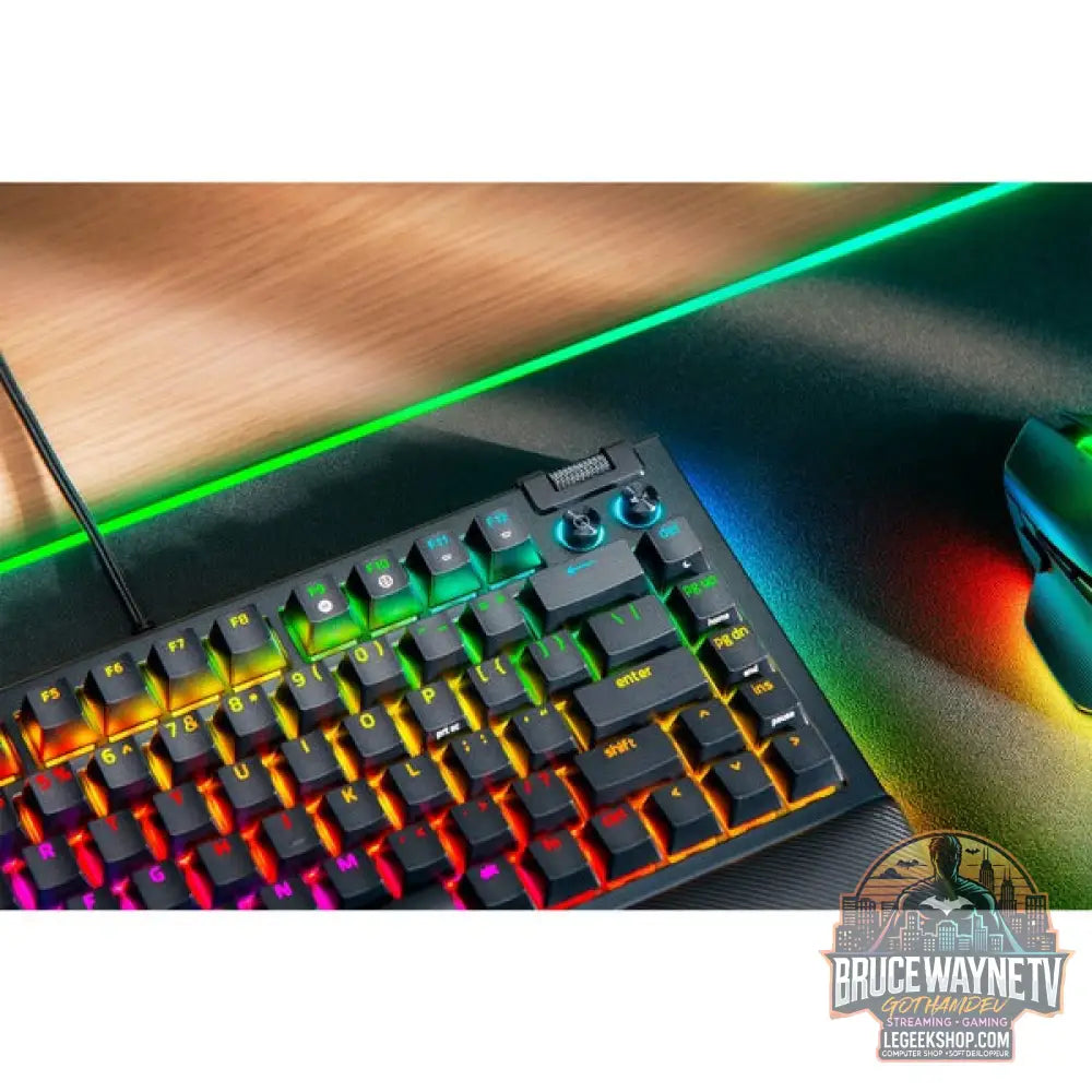 BlackWidow V4 75% - Razer - vue 13
