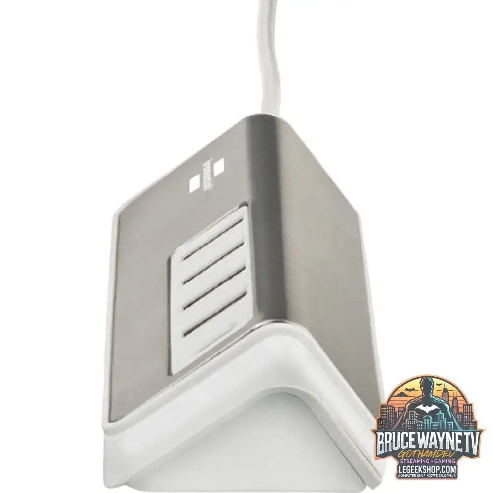 Brennenstuhl estilo USB-Multiladegerät weiß/edelstahl, 5x USB, PD 20 Watt - Stromquelle: Steckdose - vue 4